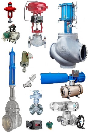 Field Instrument, Actuated/Automated Valves